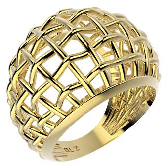 12661 18K Gold Layered Women's Ring
