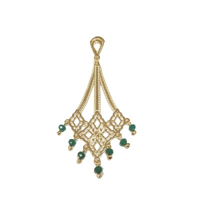 12788R 18K Gold Layered Earring