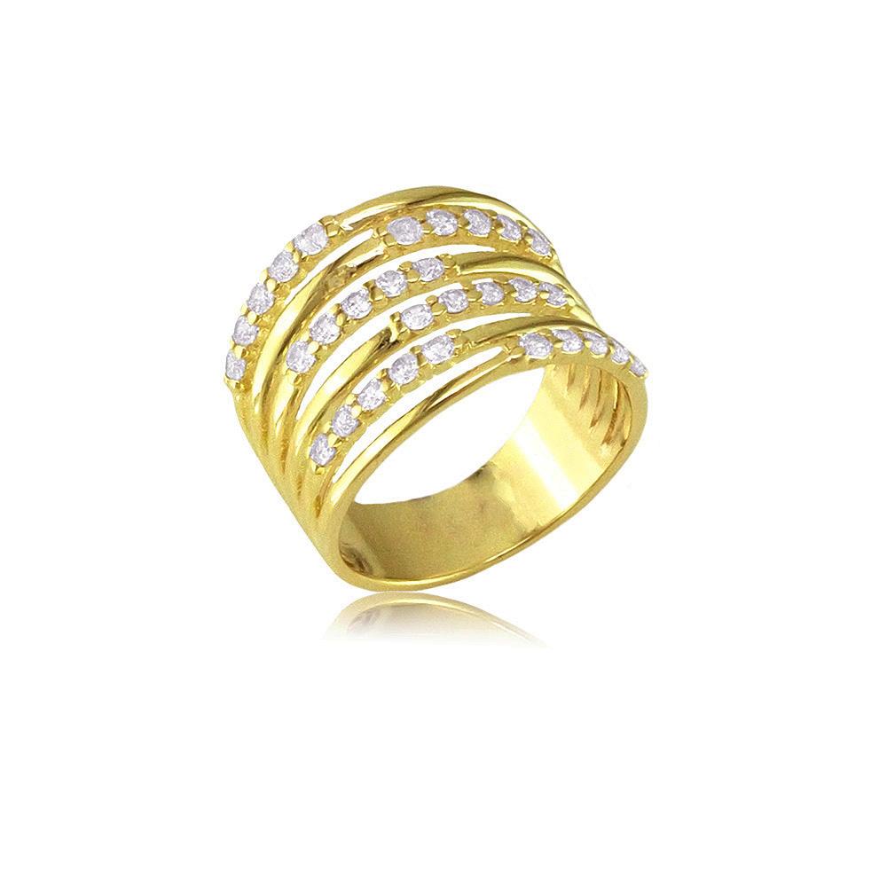 13155 18K Gold Layered Women's Ring