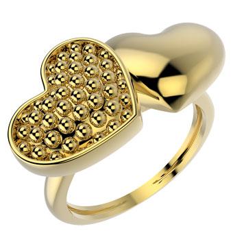 14071 18K Gold Layered Ring