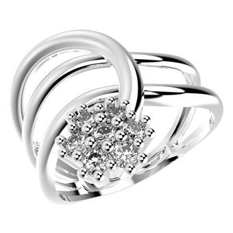 14099P - CZ 925 Sterling Silver Ring