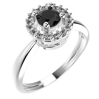 14192P - CZ 925 Sterling Silver Ring