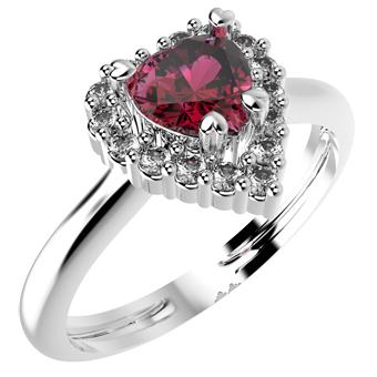 14200P - CZ 925 Sterling Silver Ring