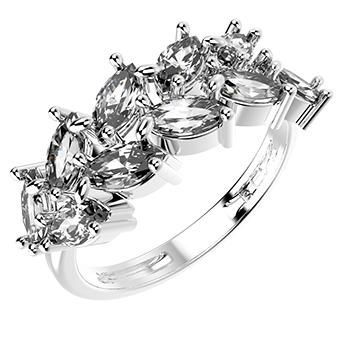 14244P - CZ 925 Sterling Silver Ring