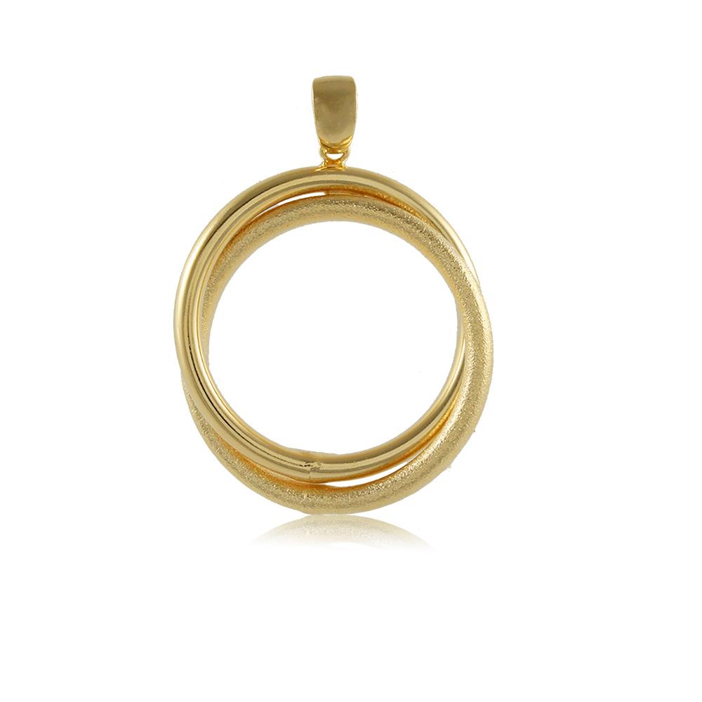 20056R 18K Gold Layered Pendant