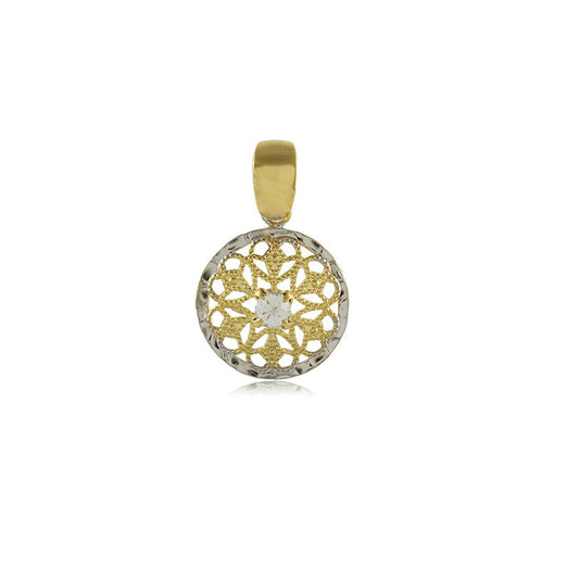 20091R 18K Gold Layered Pendant