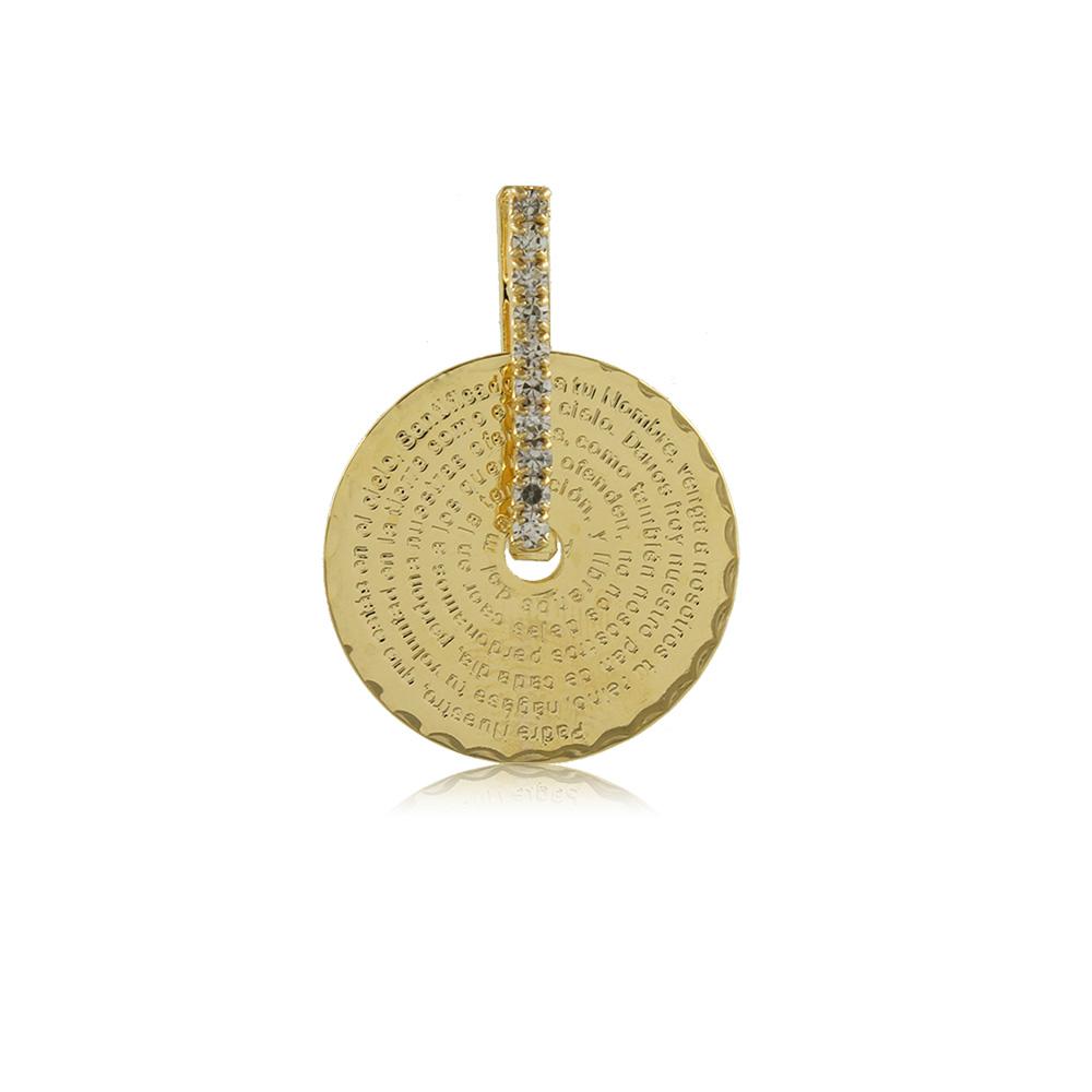 20190R 18K Gold Layered Pendant