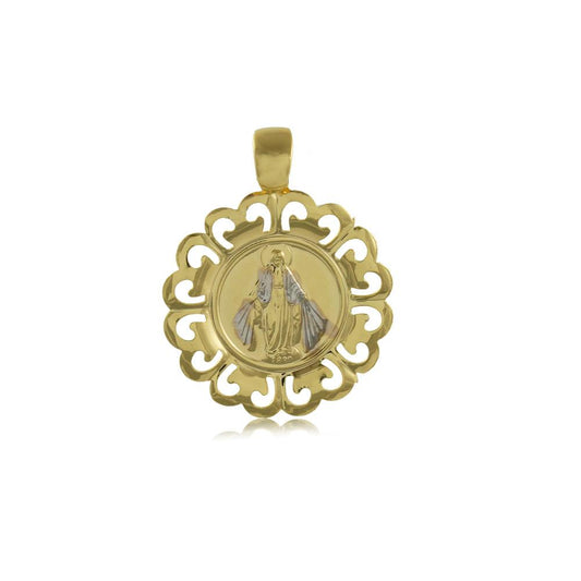 20196R 18K Gold Layered Pendant