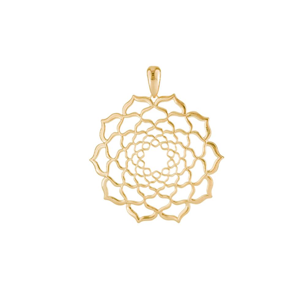 21308v 18K Gold Layered Pendant