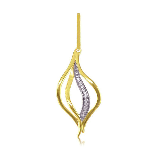 21636 18K Gold Layered Pendant