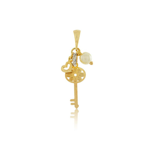 26076 18K Gold Layered Pendant