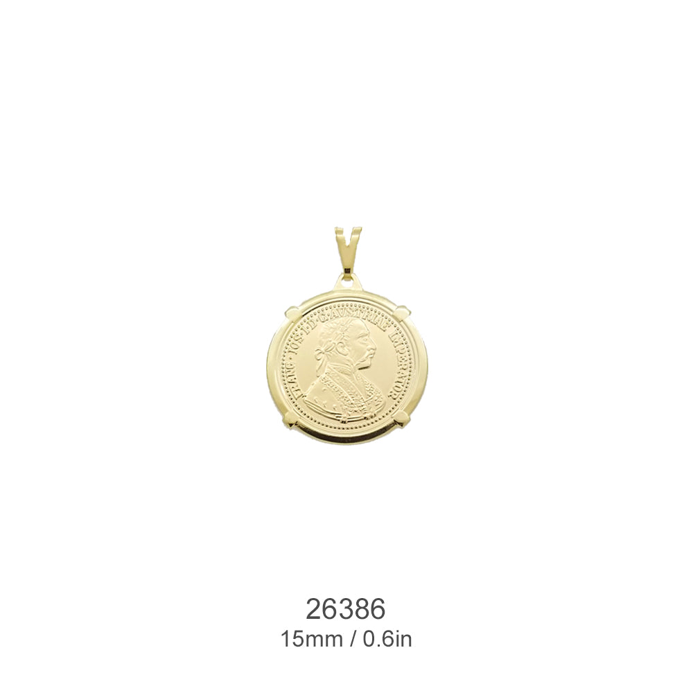 26386 - Pendant Austrian Coin 15mm