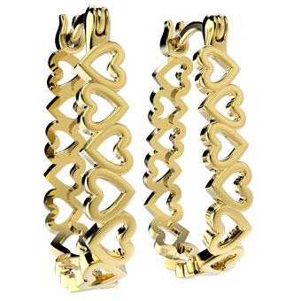 30244 18K Gold Layered Earring