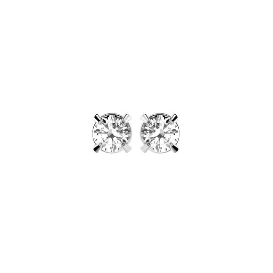 30365P CZ 925 Silver Earring