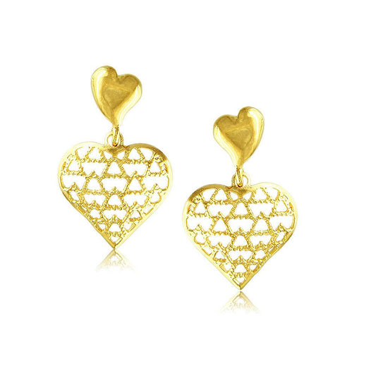 30375 18K Gold Layered Earring