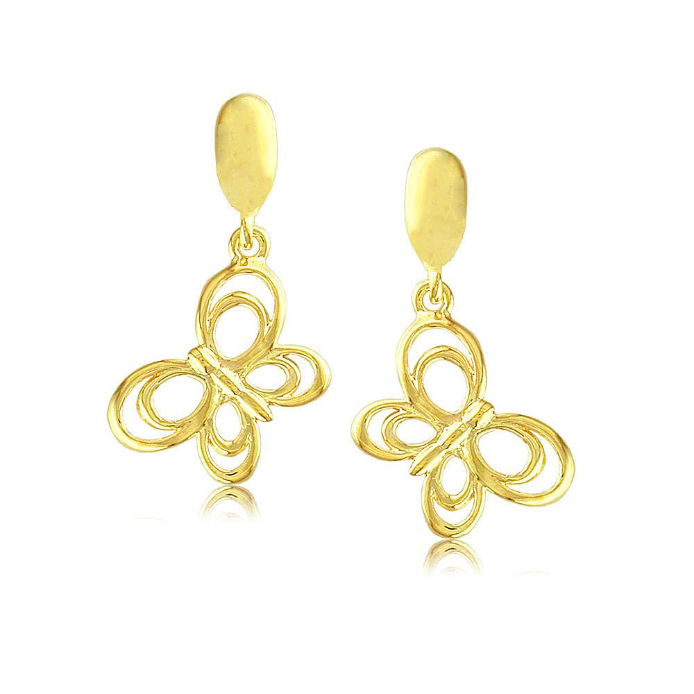 30384 18K Gold Layered Earring