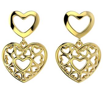 30403 18K Gold Layered Earring