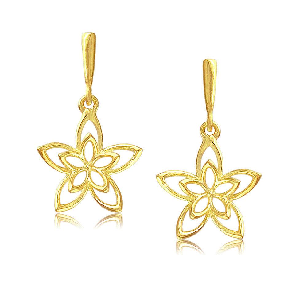 30407 18K Gold Layered Earring