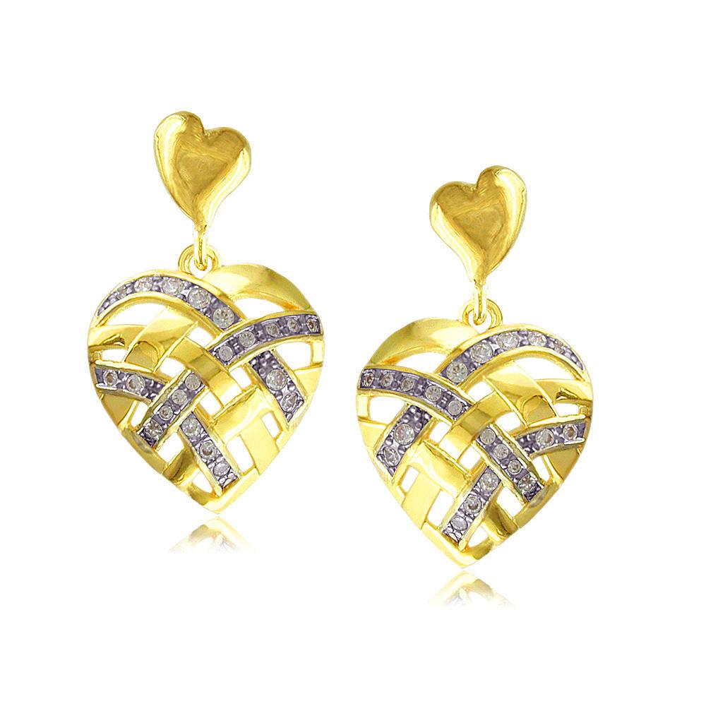 30514 18K Gold Layered Earring