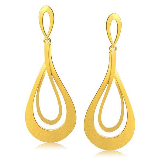 31024 18K Gold Layered ESC Earring