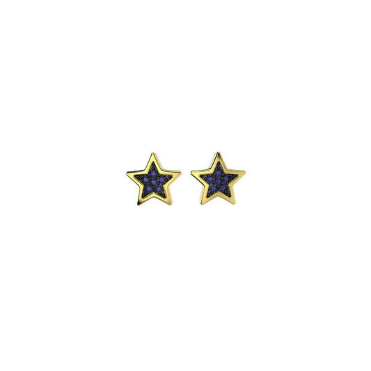 31276 18K Gold Layered CZ Earring