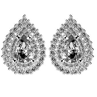 31442P - CZ 925 Sterling Silver Earring