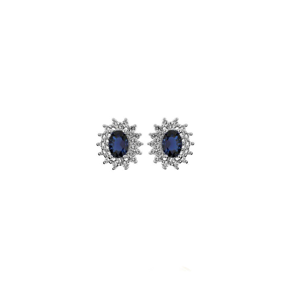 31460P - CZ 925 Sterling Silver Earring