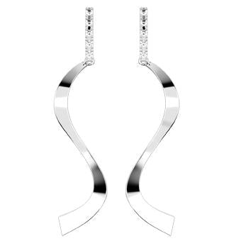 31531P - CZ 925 Sterling Silver Earring