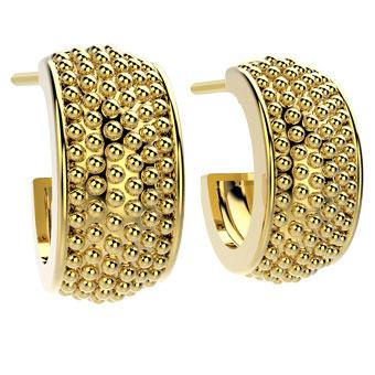 31773 18K Gold Layered Earring