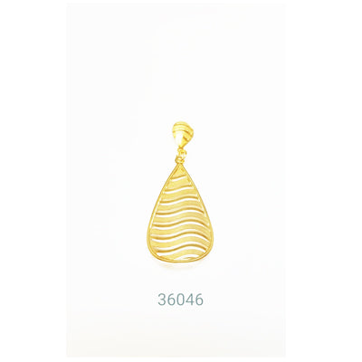 36046 18K Gold Layered Earring