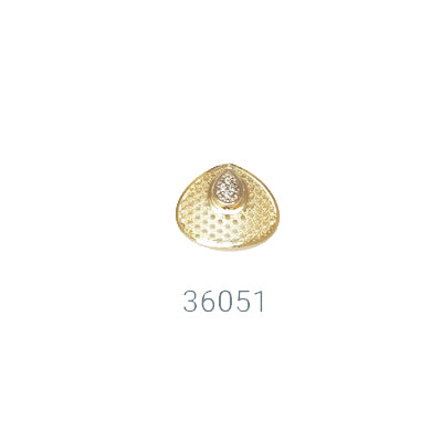 36051 18K Gold Layered Earring