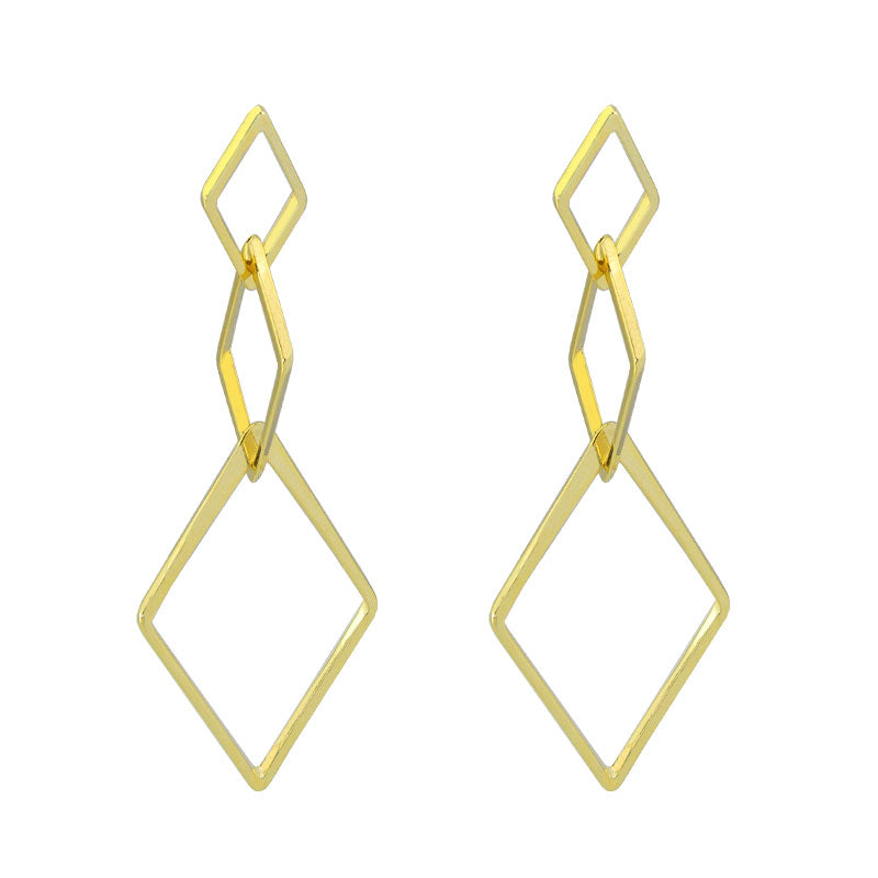 36054 18K Gold Layered Earring