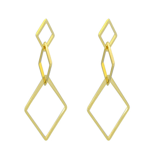 36054 18K Gold Layered Earring