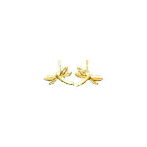 36055 18K Gold Layered Earring