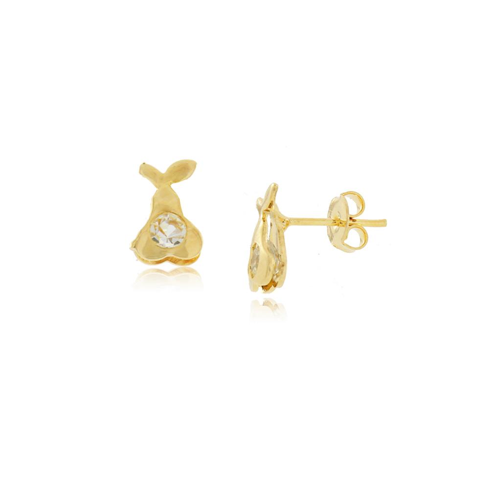 36084 18K Gold Layered Earring
