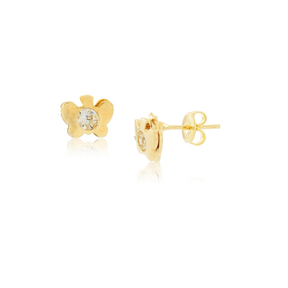 36087 18K Gold Layered Earring