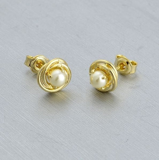 36092 18K Gold Layered Earring