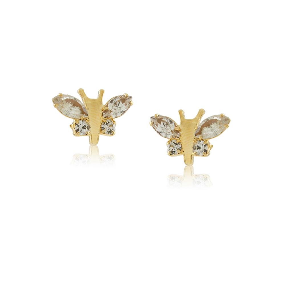 36094 18K Gold Layered Earring