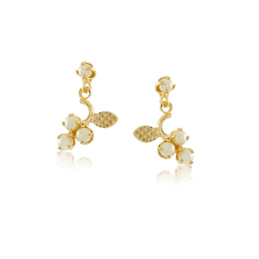 36095 18K Gold Layered Earring