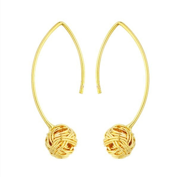 36099 18K Gold Layered Earring