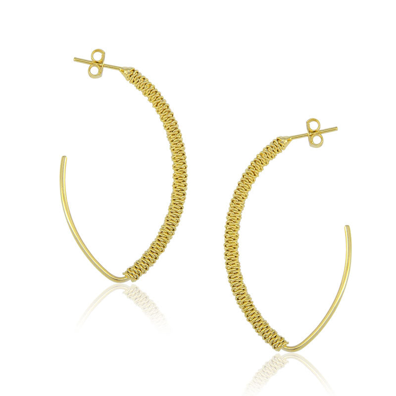 36114 18K Gold Layered Earring