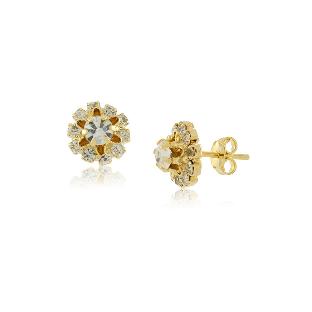 36147 18K Gold Layered Earring