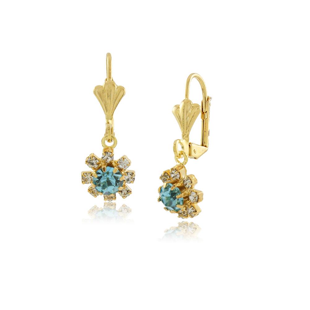 36150 18K Gold Layered Earring