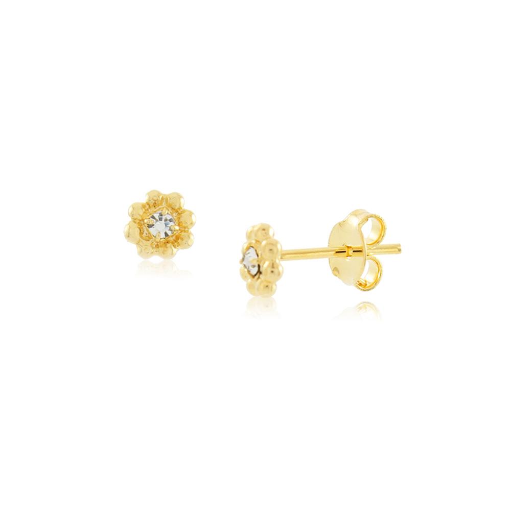 36155 18K Gold Layered Earring