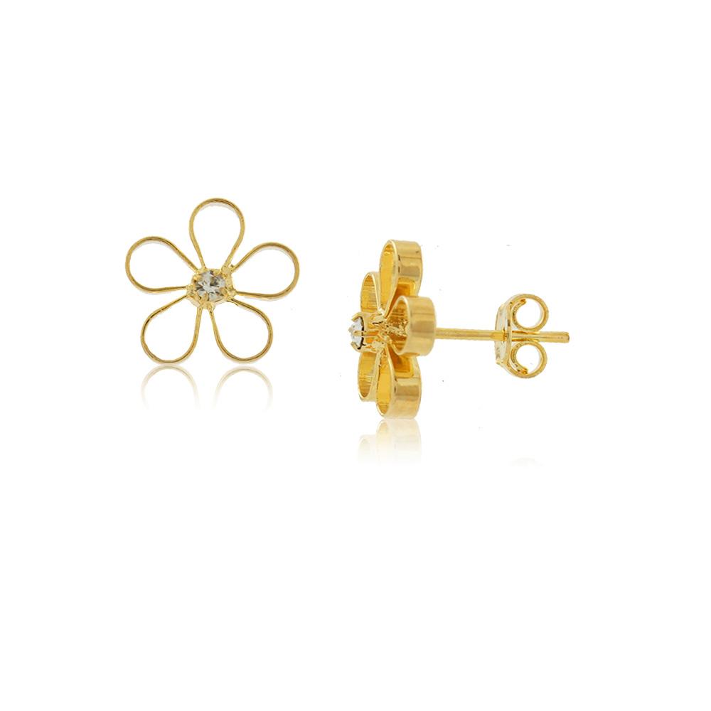36167 18K Gold Layered Earring