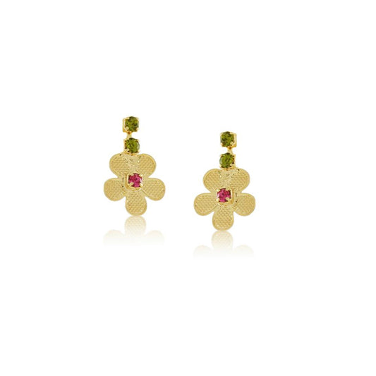 36175 18K Gold Layered Earring