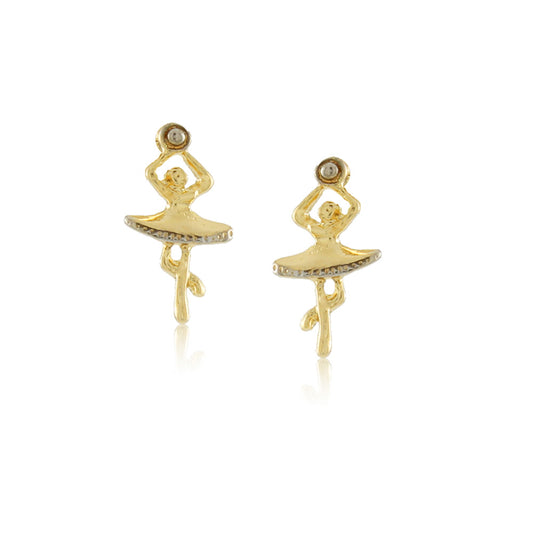 36184 - 18K Gold Layered Earring