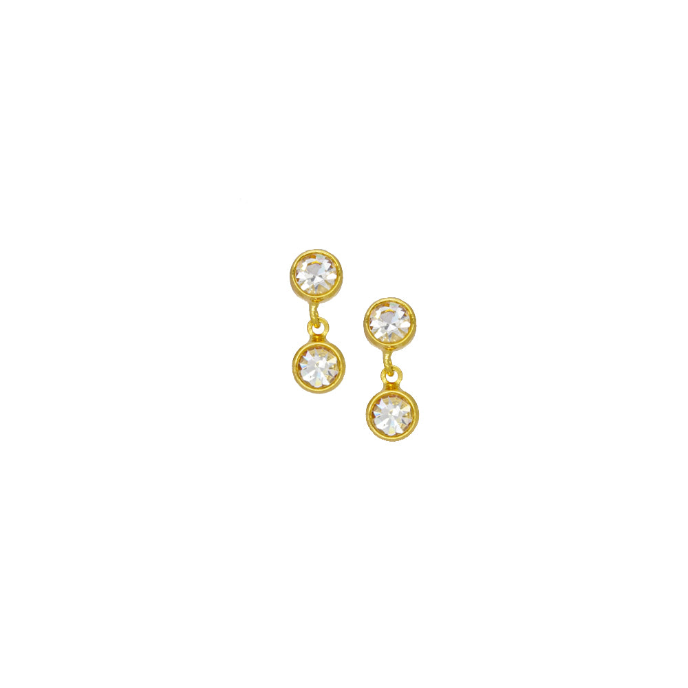 36227 18K Gold Layered Earring