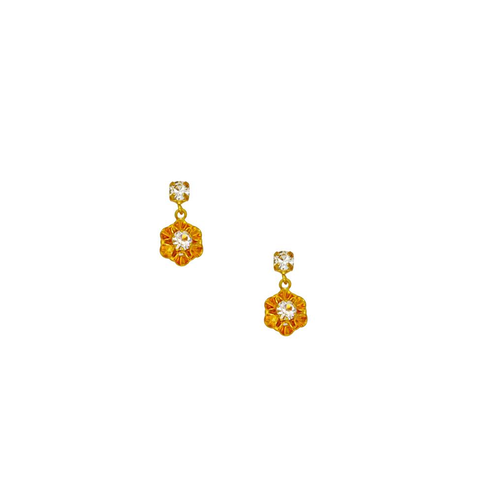 36239 18K Gold Layered Earring
