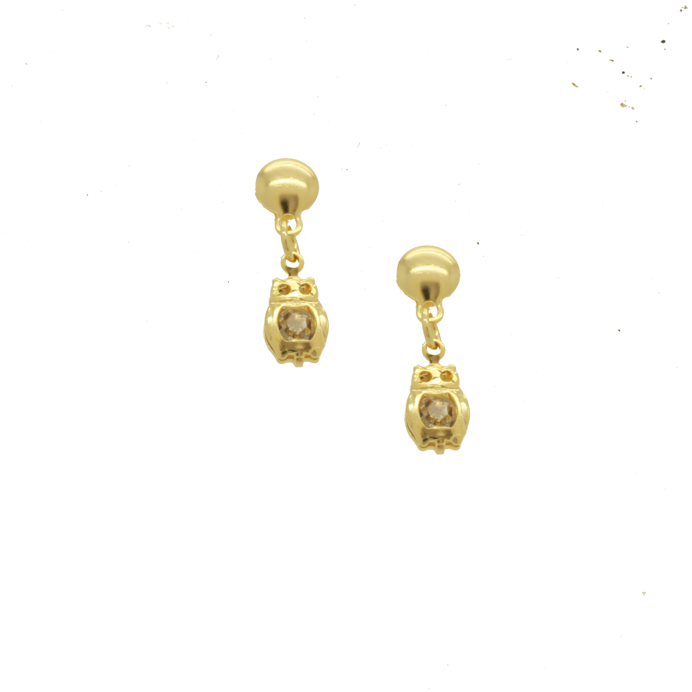 36248 18K Gold Layered Earring